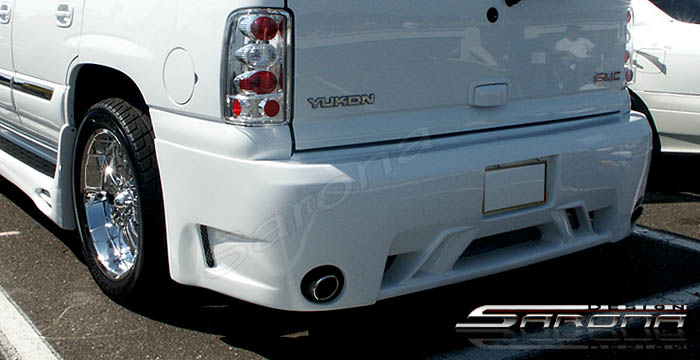 Custom GMC Yukon Rear Bumper  SUV/SAV/Crossover (2000 - 2006) - $690.00 (Part #GM-001-RB)